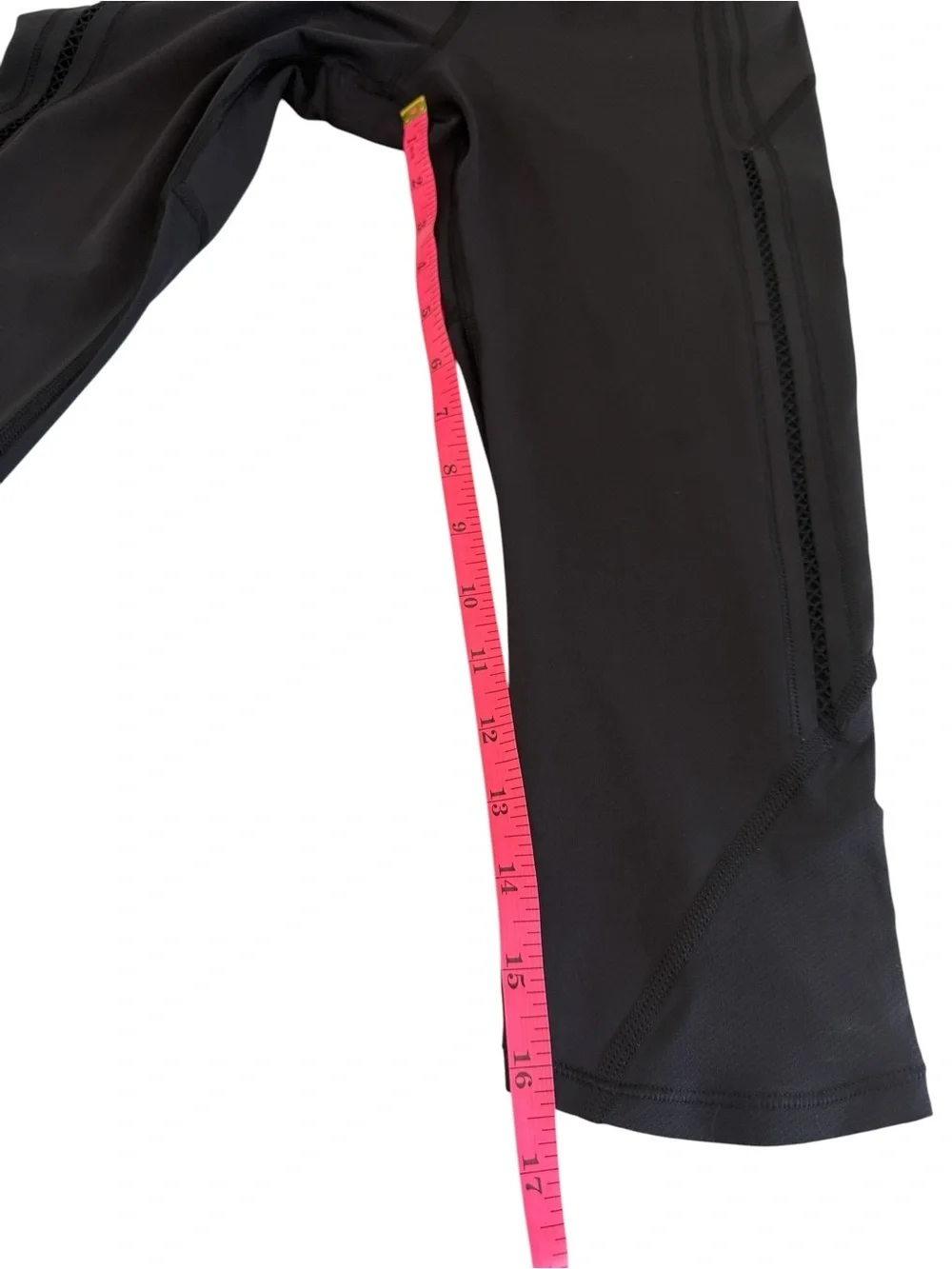 lululemon athletica Kids Black Capri Performance Leggings
